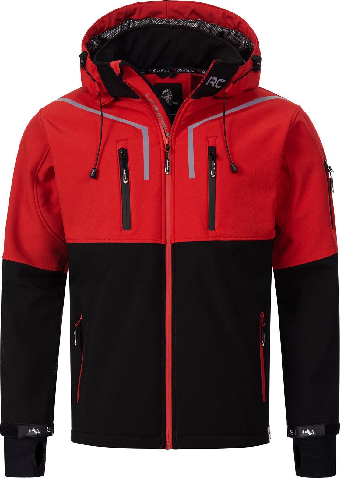 Rock Creek Jacke Rot