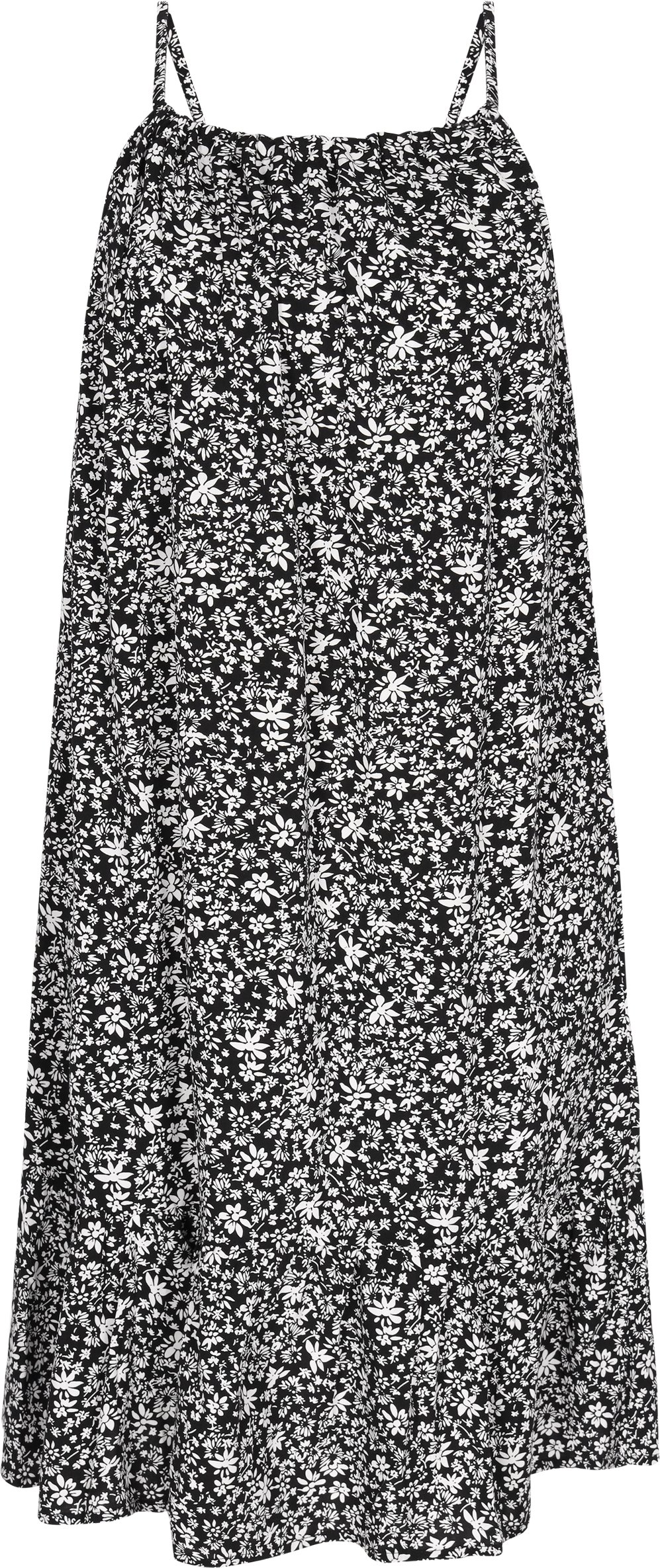 Mymo Kleid Frauen schwarz-weiß