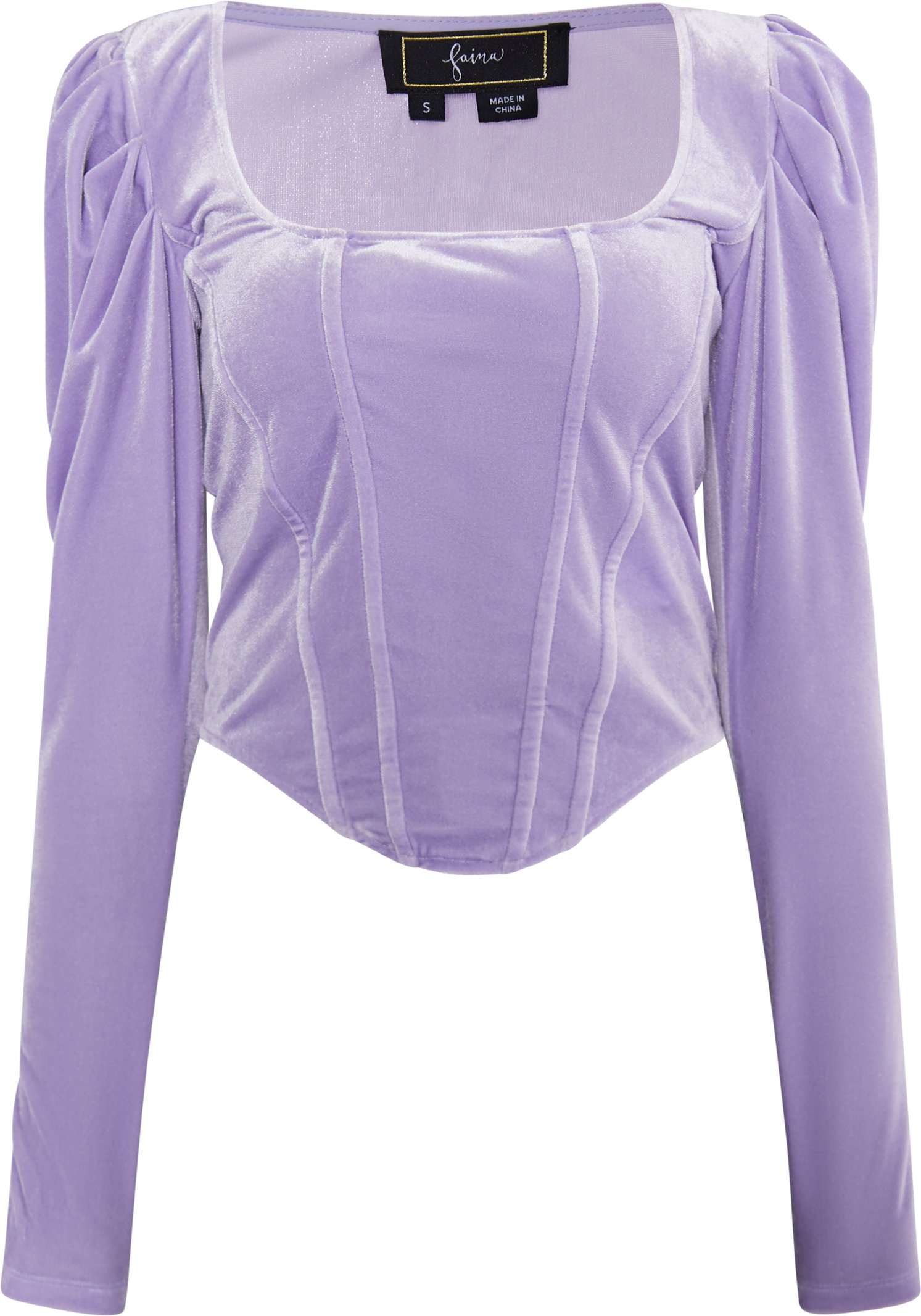 Faina Bluse Damen Lavendel