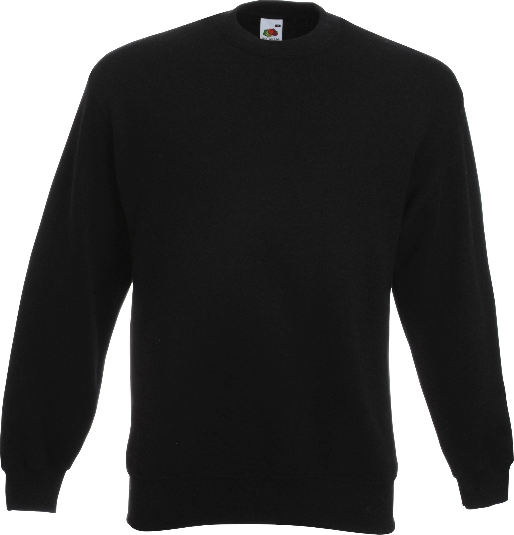 Fruit Of The Loom Unisex Premium 70/30 Set-In Sweatshirt (Schwarz)