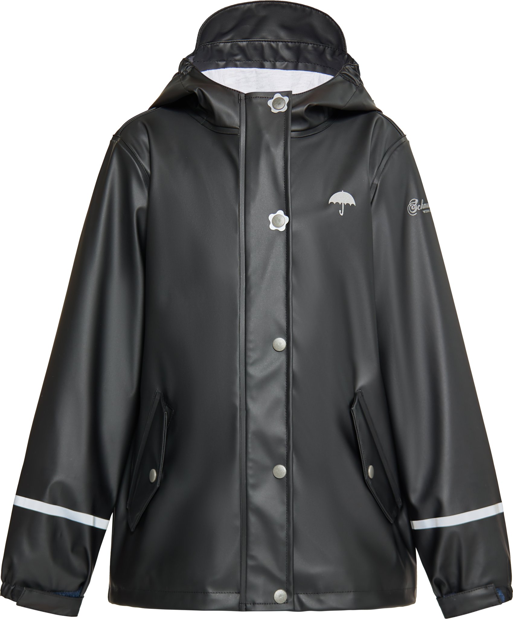 Thumbnail - Schmuddelwedda Regenmantel Mädchen (Kids) schwarz