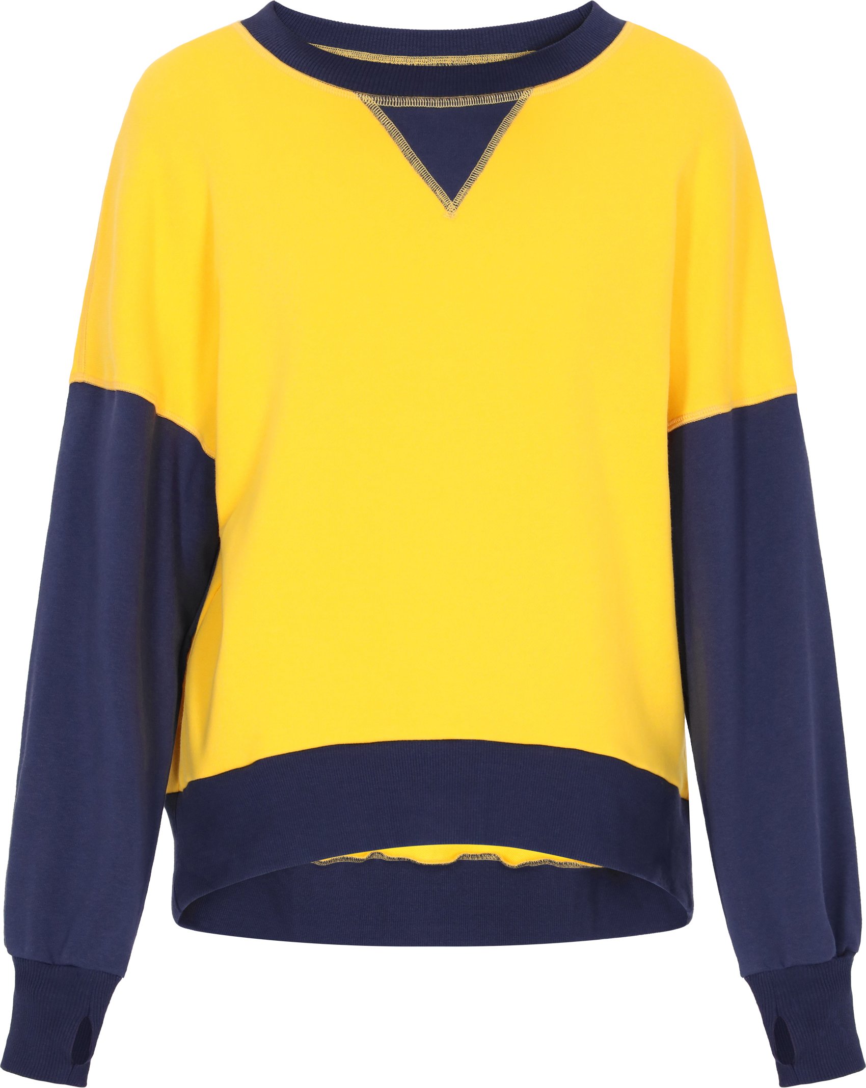 Mymo Sweatshirt Frauen Gelb