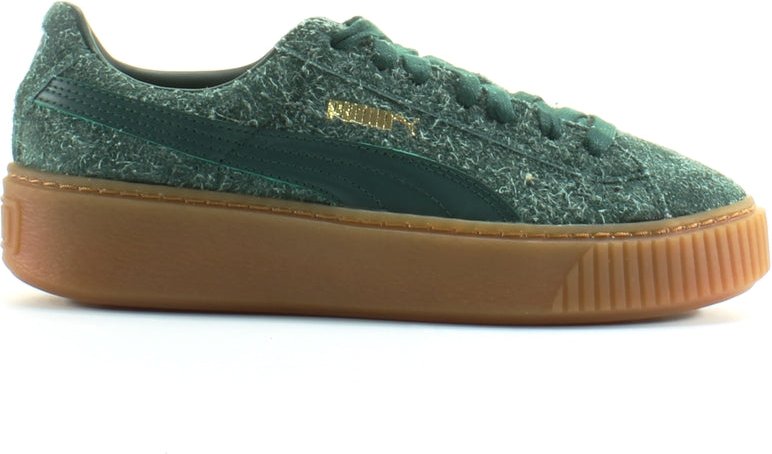 Puma Platform Elemental Damen Grün Sneaker