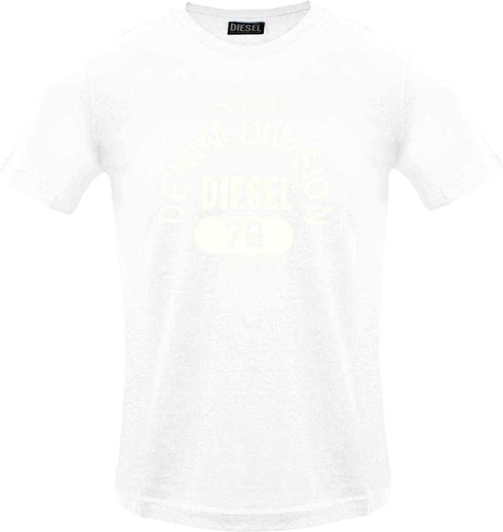 Diesel - "Property Of Denim Division" T-Shirt für Herren (Weiß)