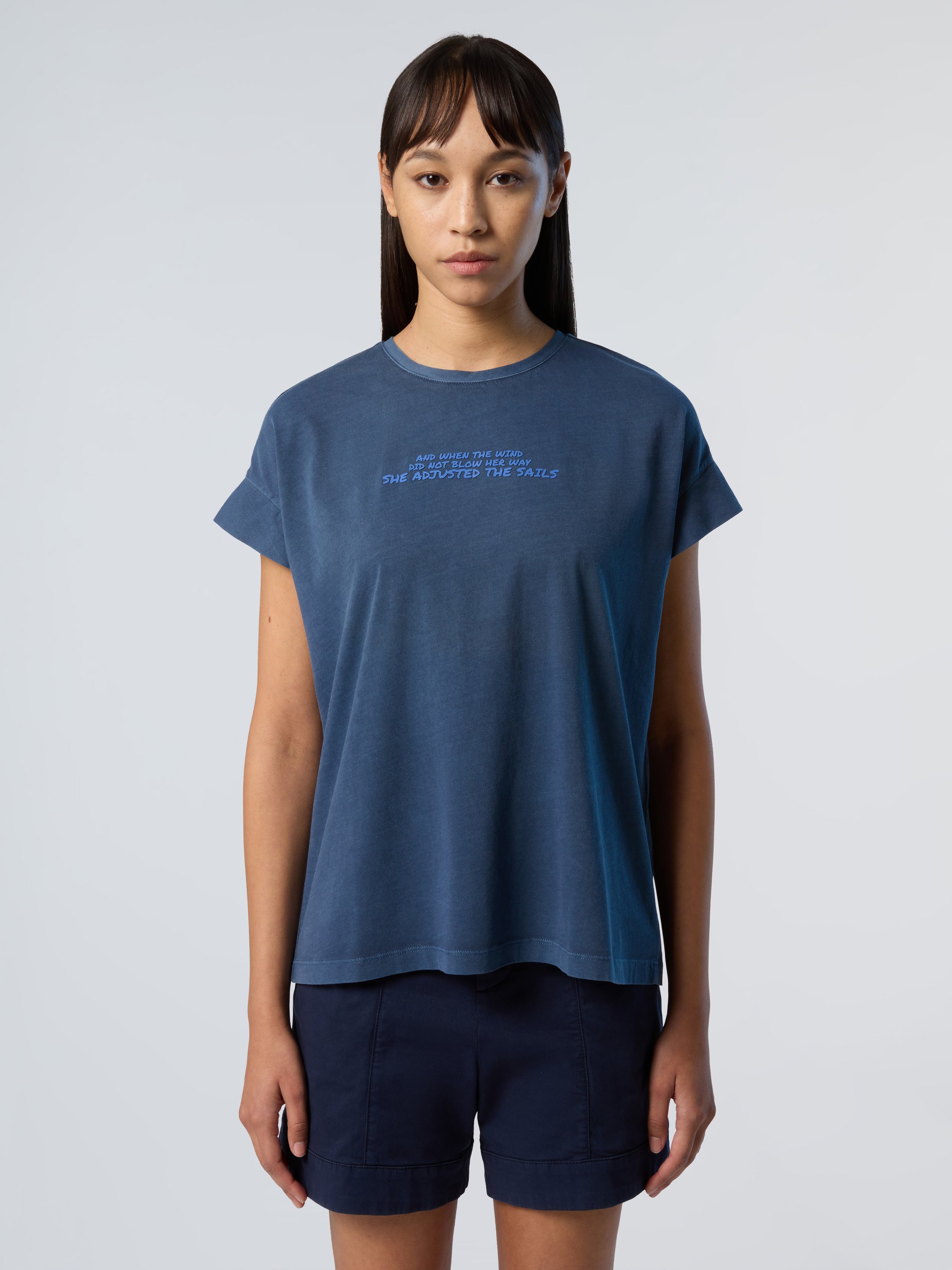 North Sails T-Shirt Mit Slogan-Print