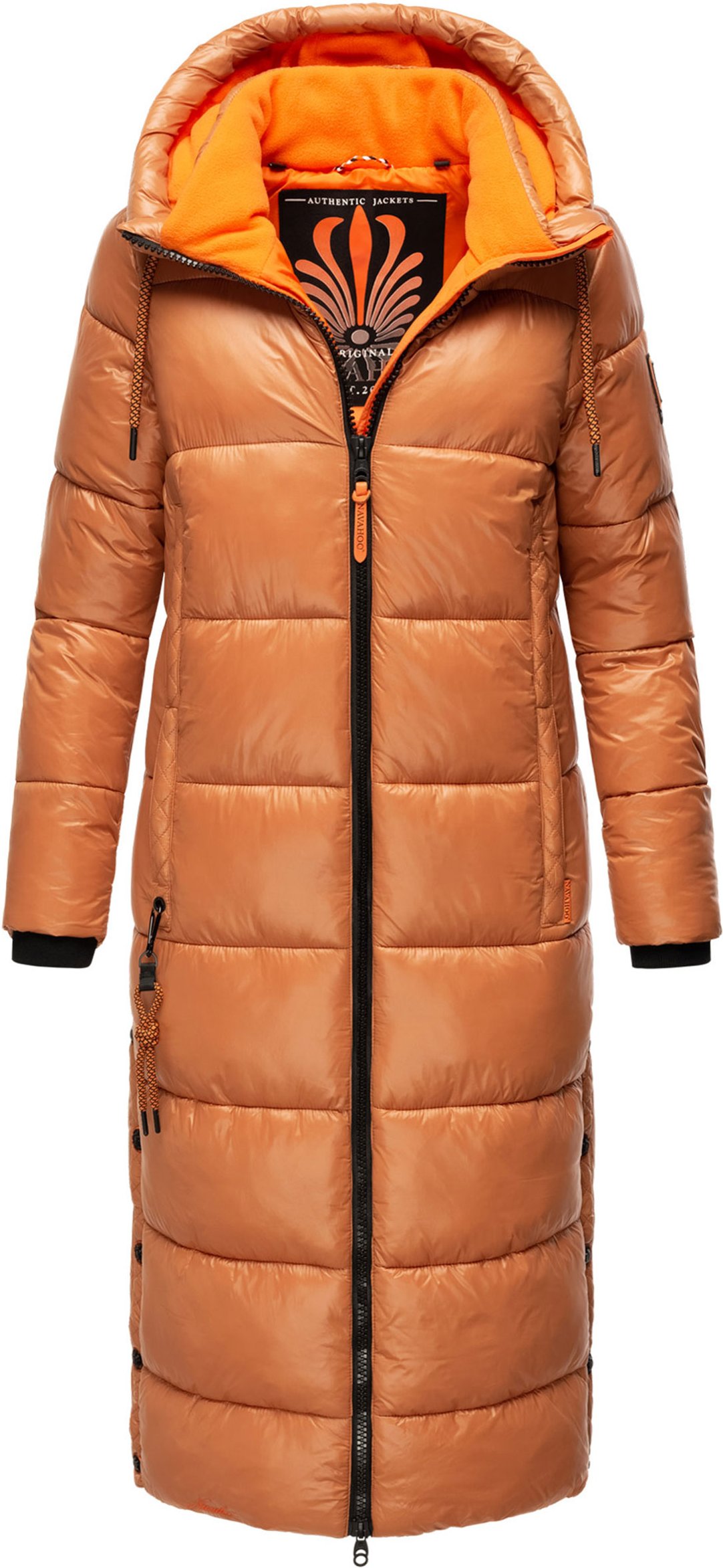 Navahoo Damen Wintermantel Schmuseengel – Lang & Elegant Warm