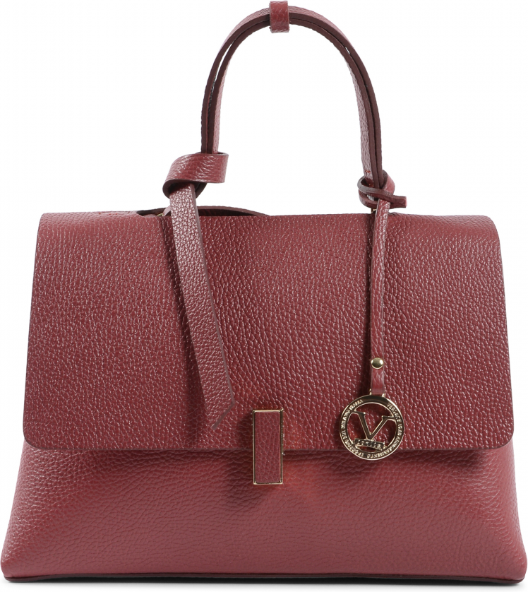 V Italia Damenhandtasche Rot 10520 Dollaro Rubino