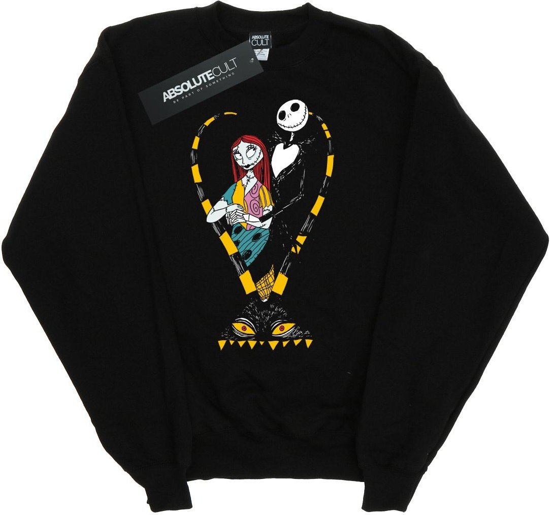 Disney - "Nightmare Before Christmas" Sweatshirt für Mädchen (Schwarz)