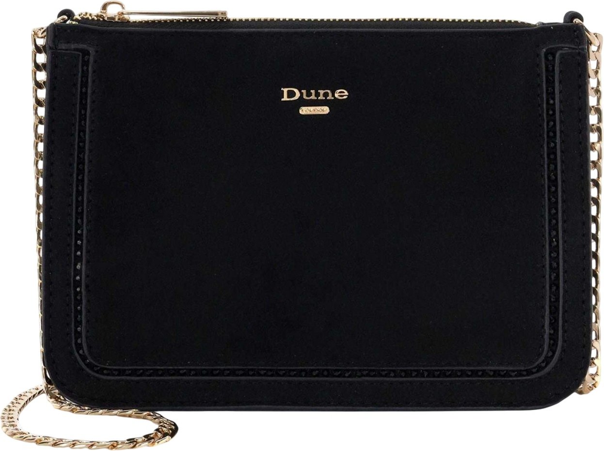 Dune London - "Emilyo" Handtasche für Damen , Golddetail (Schwarz)
