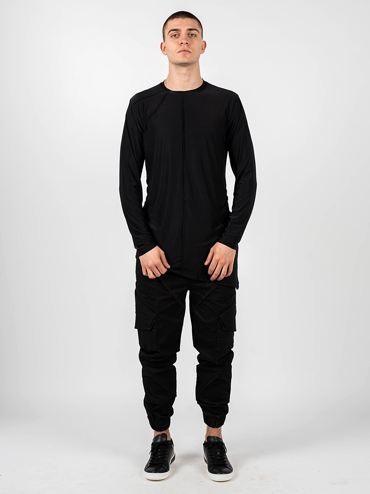 La Haine Inside Us Longsleeve Lucido Herren Schwarz