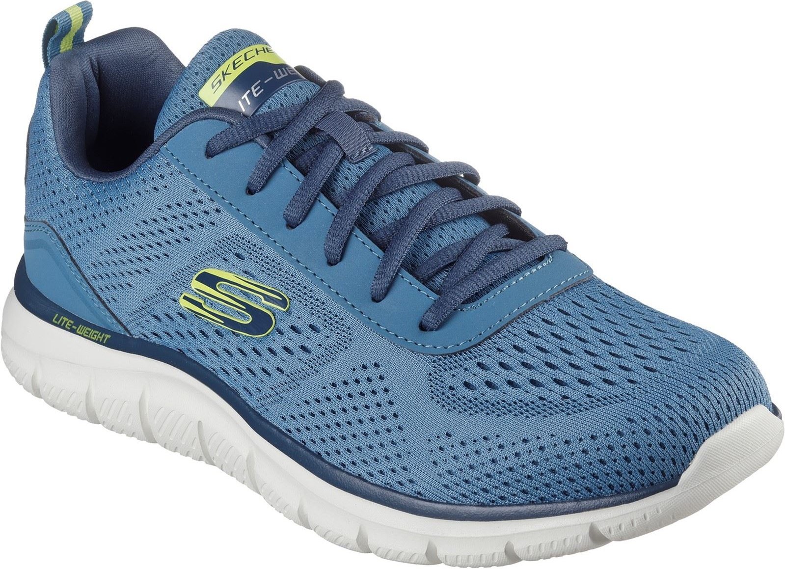Skechers Track Leshur Polyester Herren Sneaker in Schieferoptik