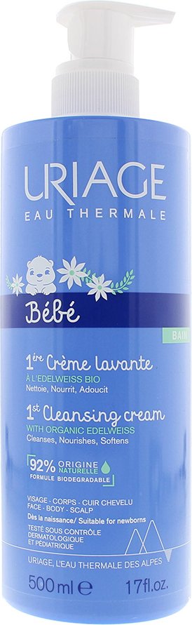 Uriage Bebe 1st Cleansing Cream.
