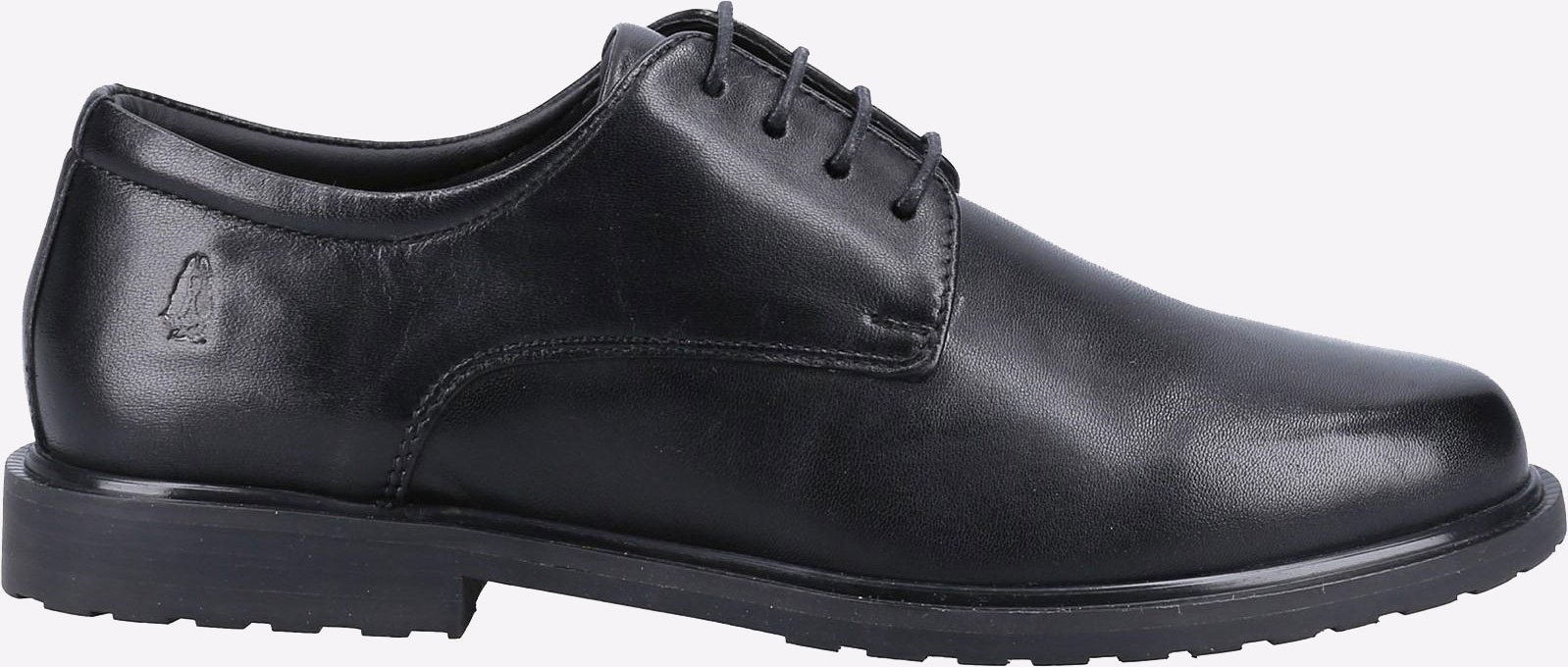 Thumbnail - Hush Puppies Verity Slip On Leder Damen Schwarze Brogues Schuhe