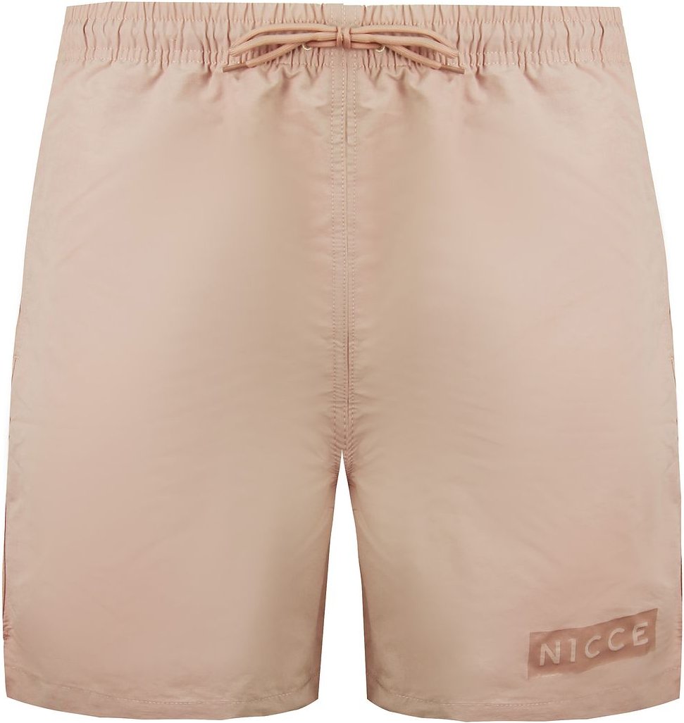 Nicce Crib Mens Hellrosa Schwimmshorts