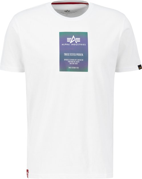 Rainbow Reflective Label T-Shirt