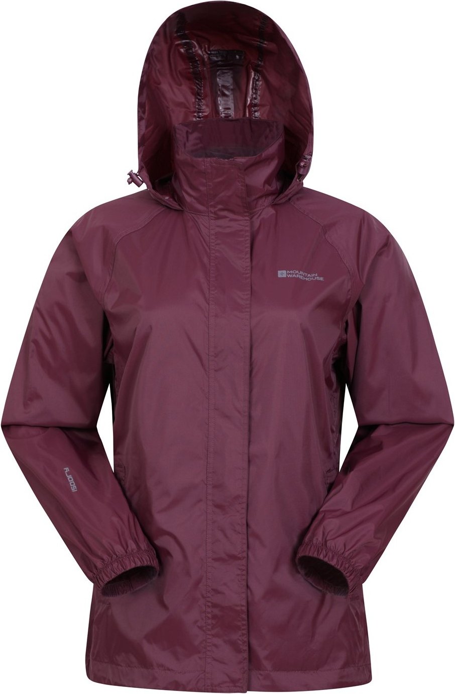 Mountain Warehouse Womens/Ladies Pakka II Wasserdichte Jacke (Dunkelviolett)