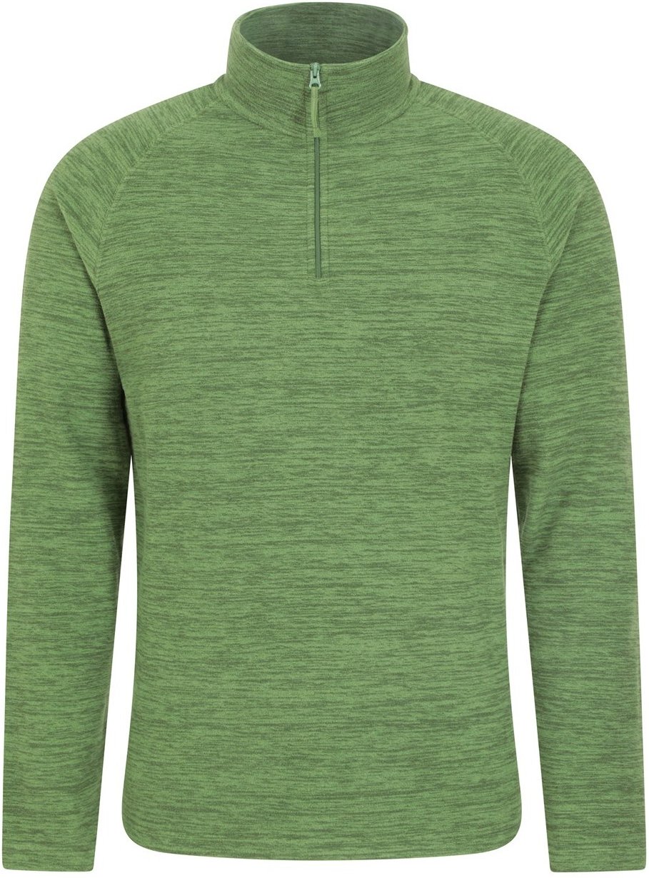 Mountain Warehouse Herren Snowdon II Fleece Top (Hellgrün)