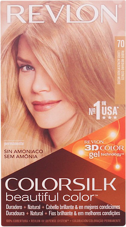 Colorsilk Tinte #70-rubio Medio Ceniza