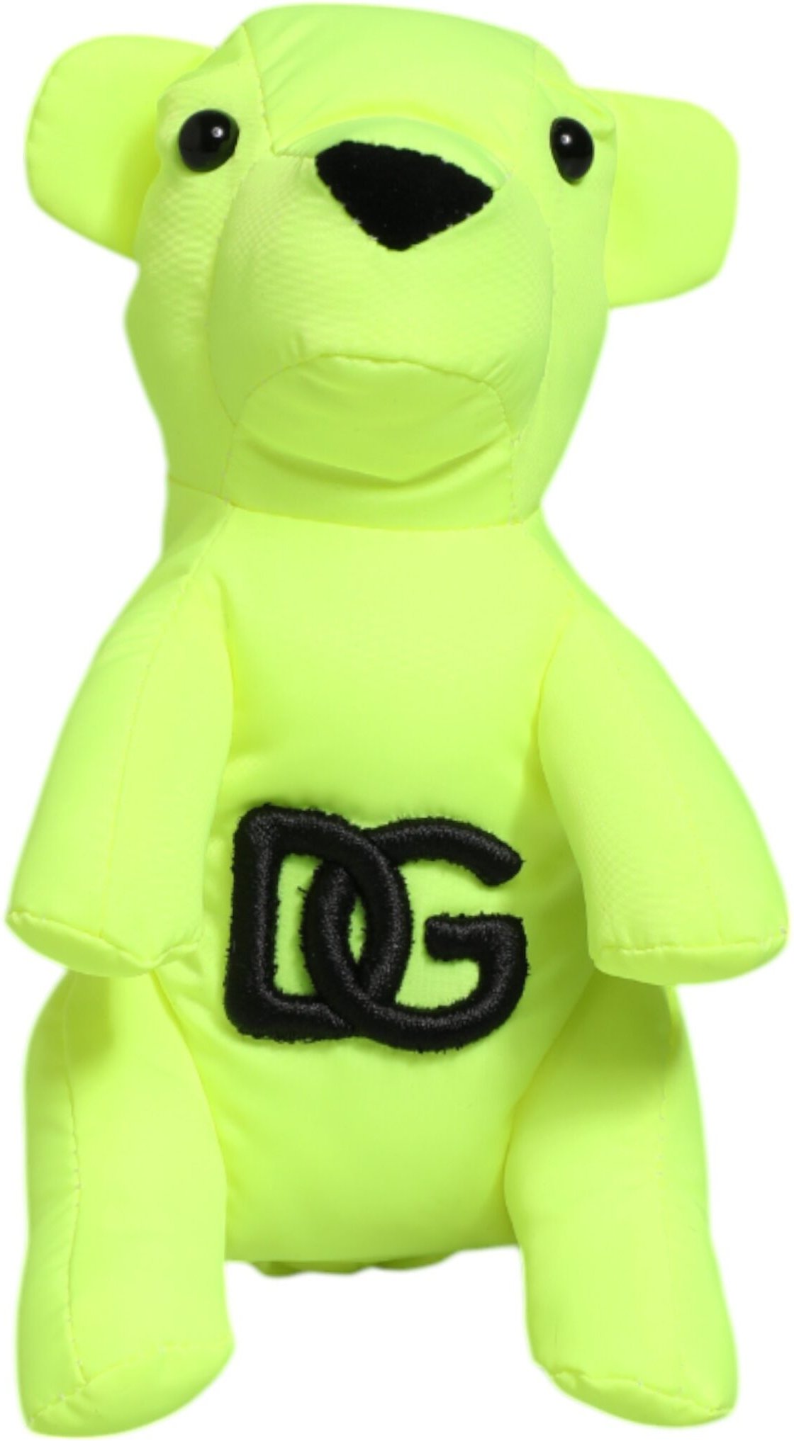 Neon Grüner Bär Gesticktes Logo Herren Schlüsselanhängerverschluss Schlüsselring