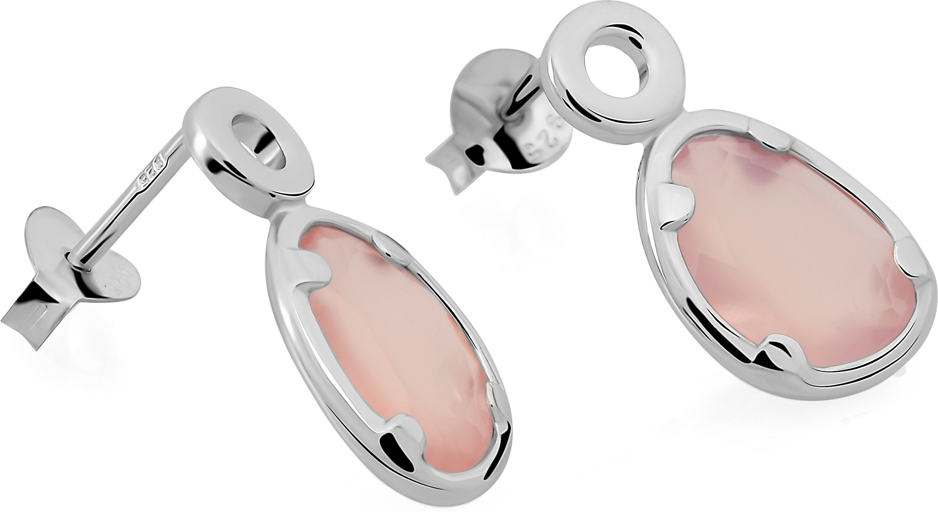 Orphelia 'Rivera' Tropfenohrringe aus 925er Sterlingsilber für Damen - Silber ZO-7480/PC