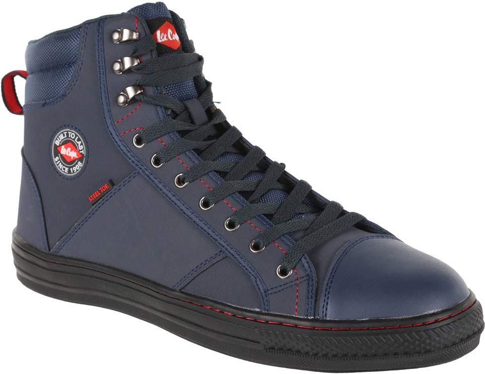 Lee Cooper - Herren/Damen Unisex Sicherheitsschuhe, Nubukleder (Marineblau)