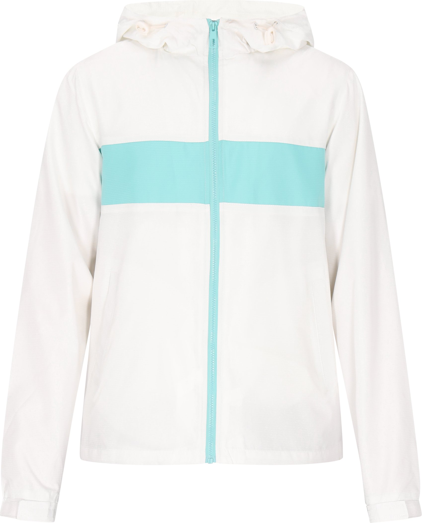 Dreimaster Jacke Männer Weiss Türkis