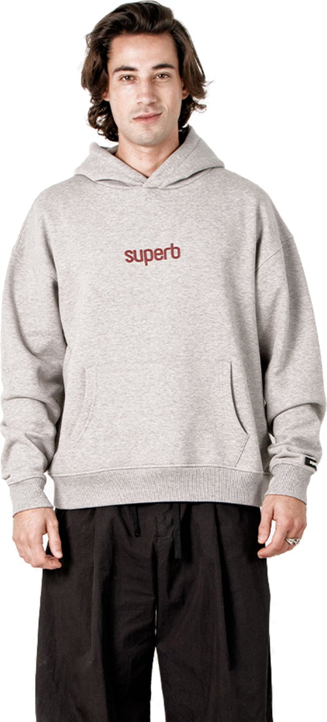 Herren Oversized Hoodie mit Pufferkapuze Hexaline SPRB6500