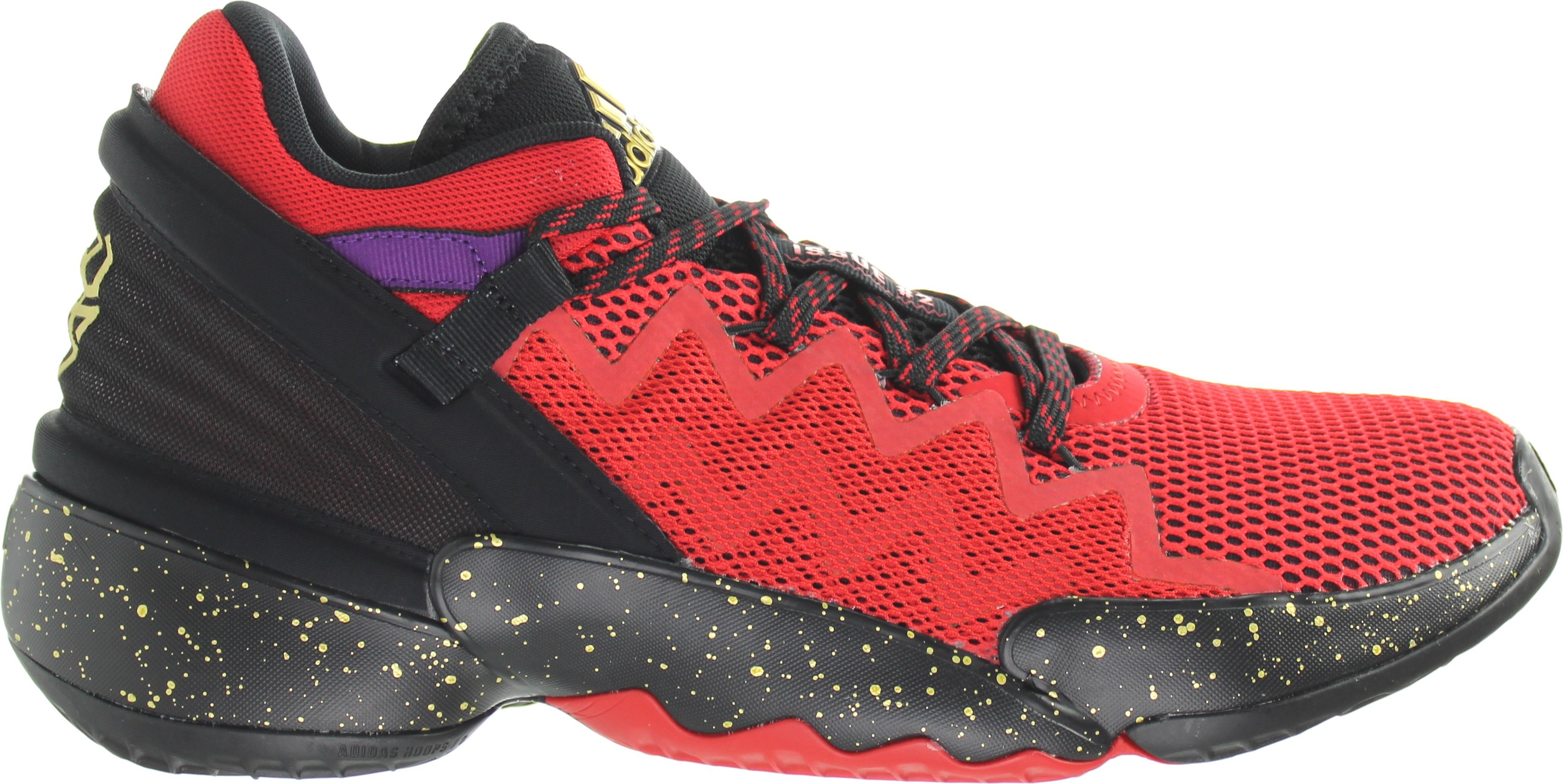 Adidas d.o.n Ausgabe 2 GCA -Männer rote Trainer