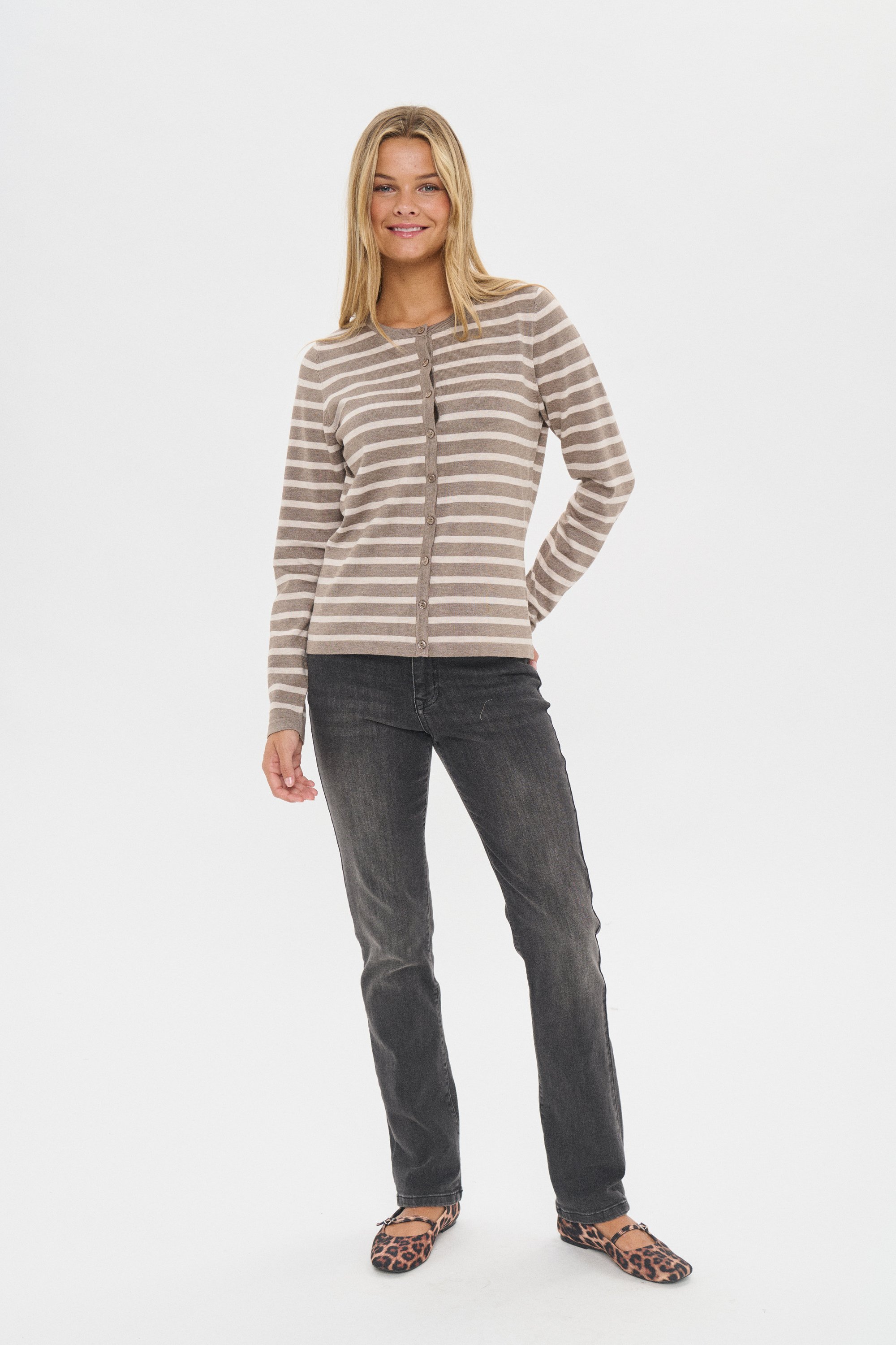 Strickjacke MilaSZ Strickjacke Gerade Passform