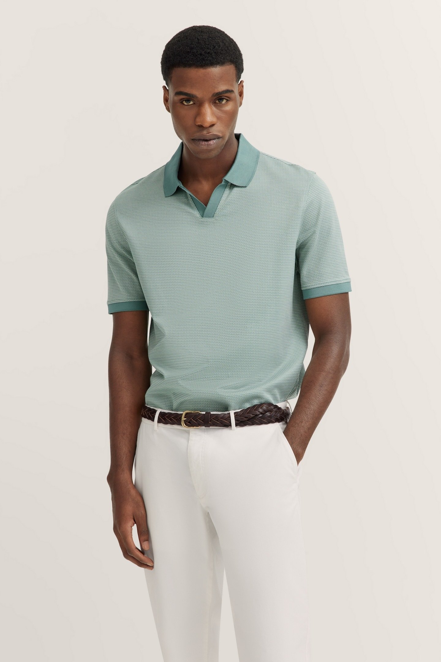 Bugatti Herren Polo aus Baumwolle