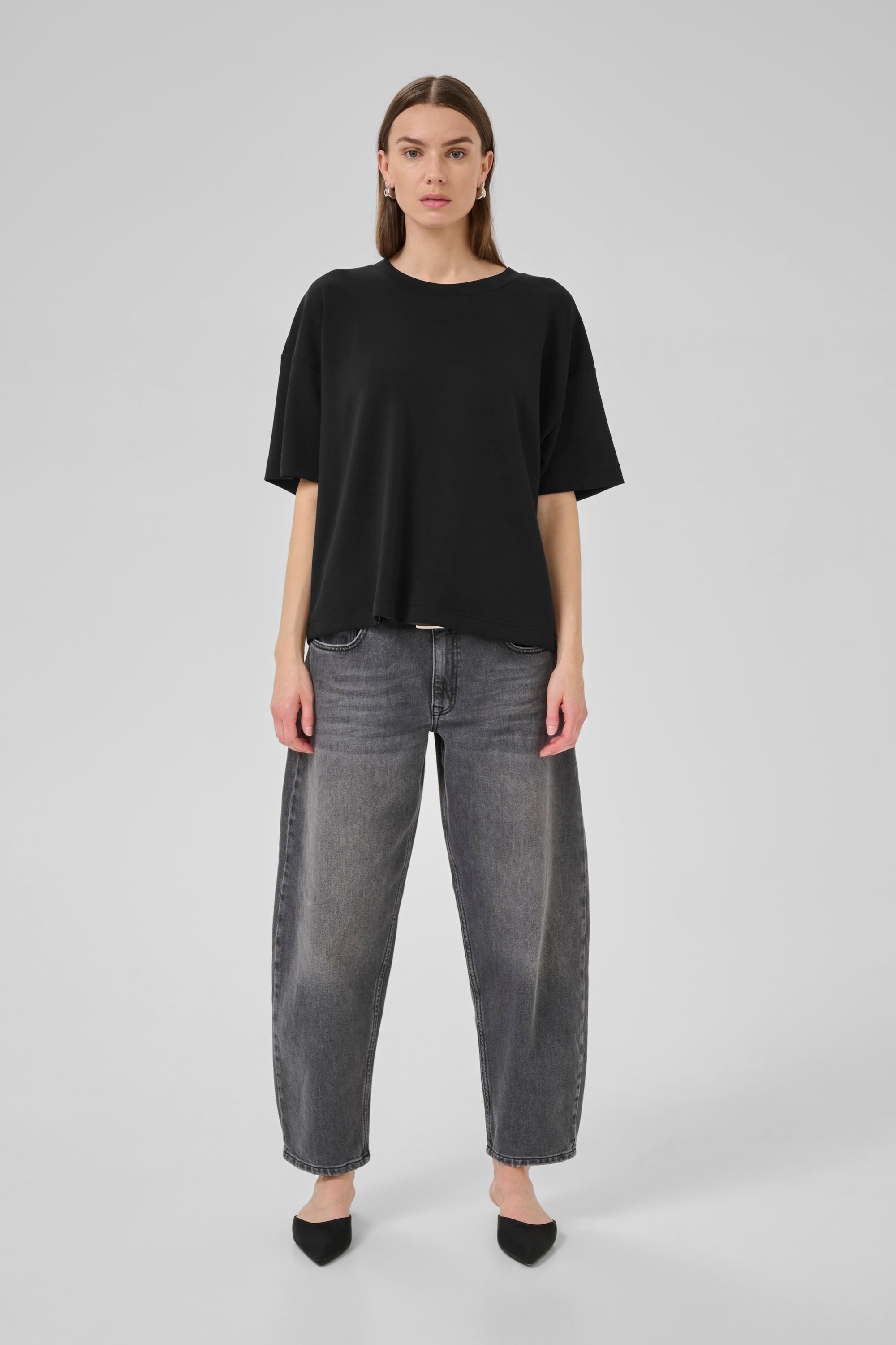 T-shirt HelleMW Baggy fit black