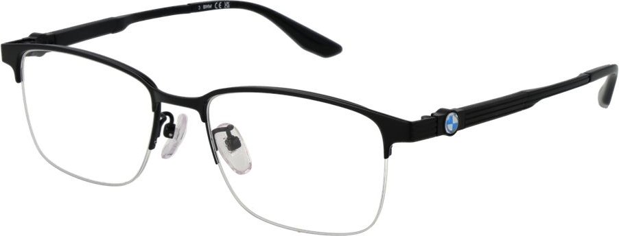 Halbrandlose Metallbrille
