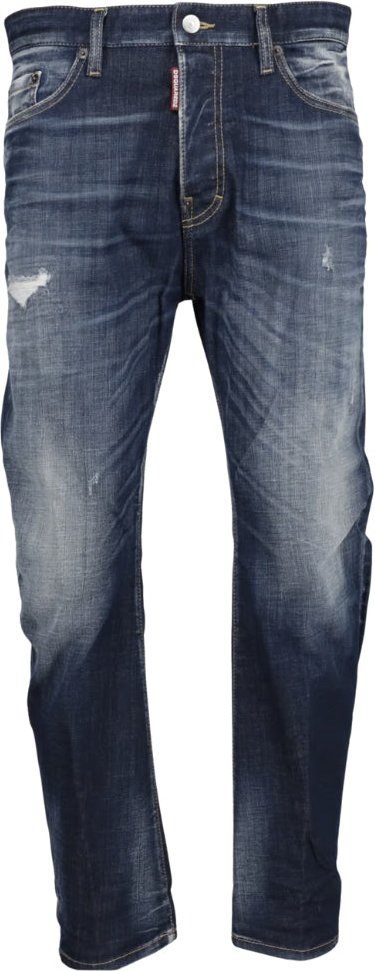 Dsquared2 Dunkelblaue Desert Wash Bro Jeans