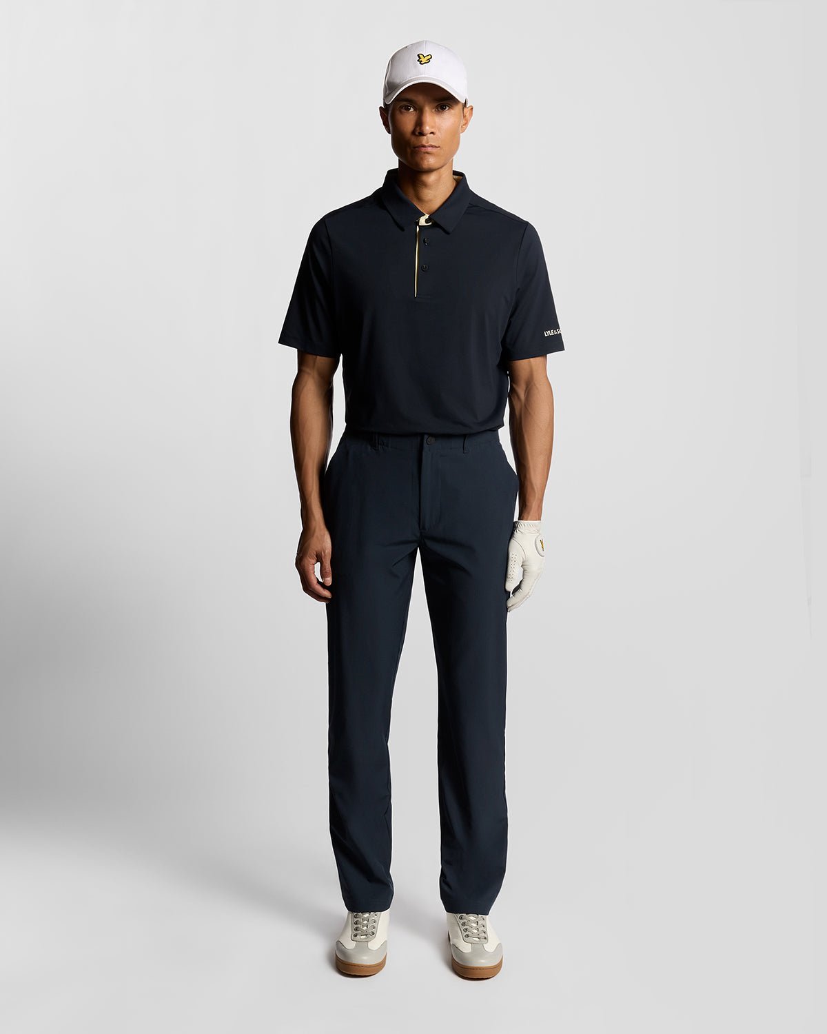 Lyle & Scott Golf 5-Pocket-Hose – Marineblau