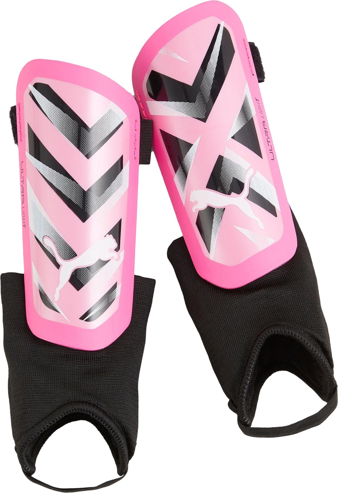 Puma - Schienbein- und Knöchelschoner, leicht (Pink/Weiß/Schwarz)