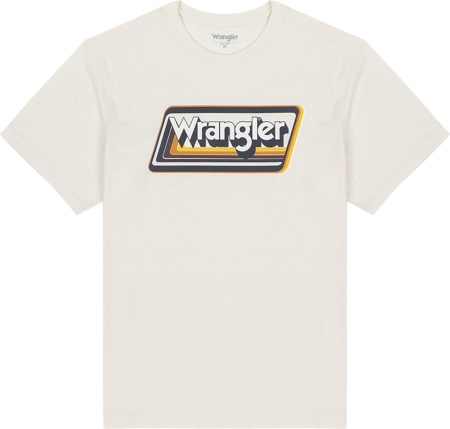 Wrangler - graphic t-shirt getragenes weiss