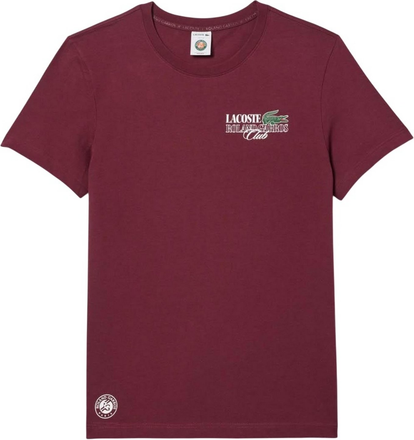 Lacoste - "Roland Garro Edition" T-Shirt für Herren - Tennis (Rot)