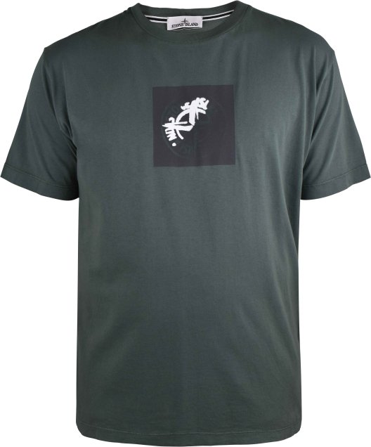 Stone Island T-Shirt Grün