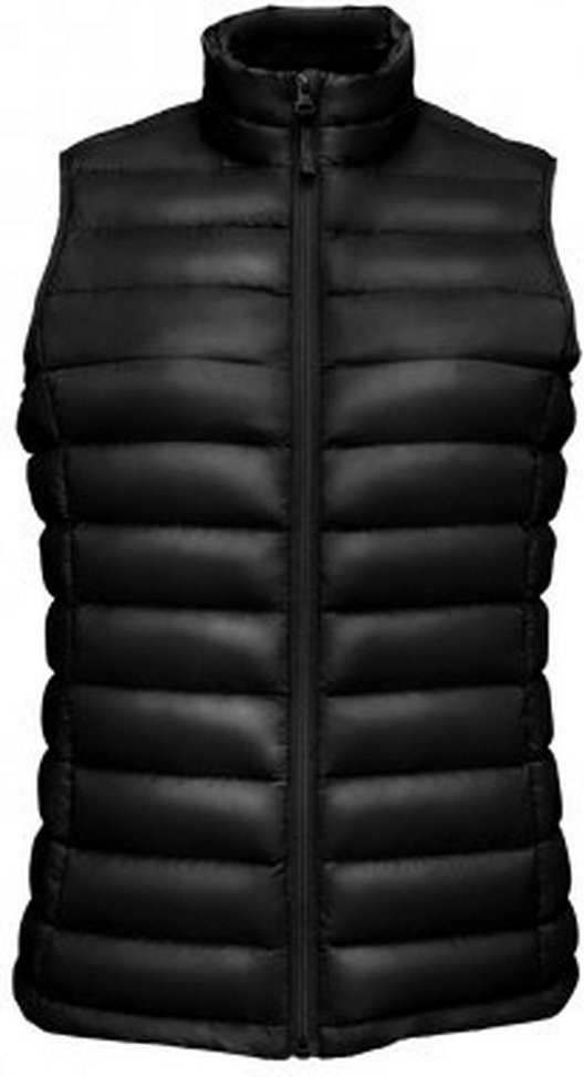 SOLS Wilson Lightweight Padded Bodywarmer für Damen/Damen (Schwarz)