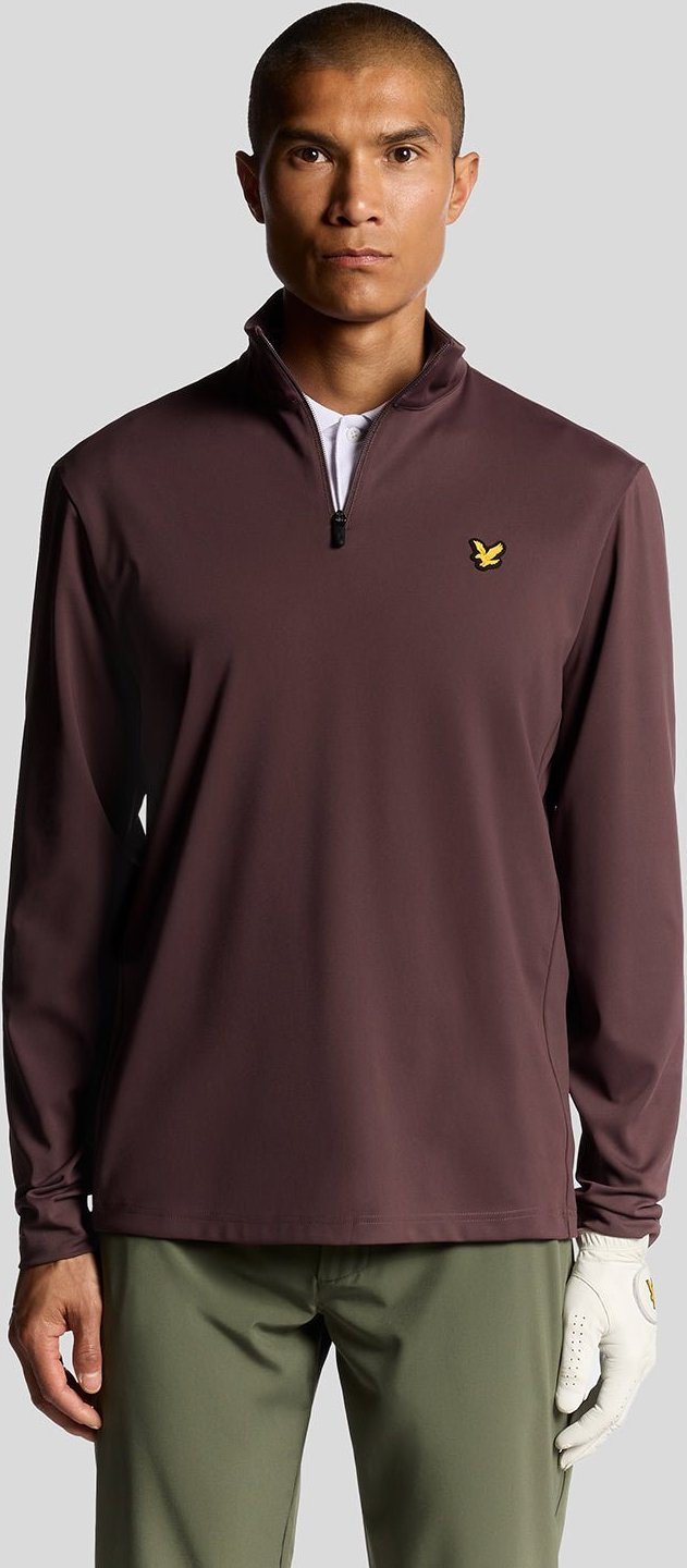 Lyle & Scott Golfplatz-Mitteljacke - Lila
