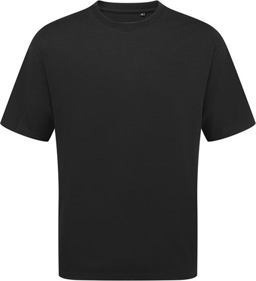 Premier - T-Shirt für Herren/Damen Unisex, Übergroß (Schwarz)