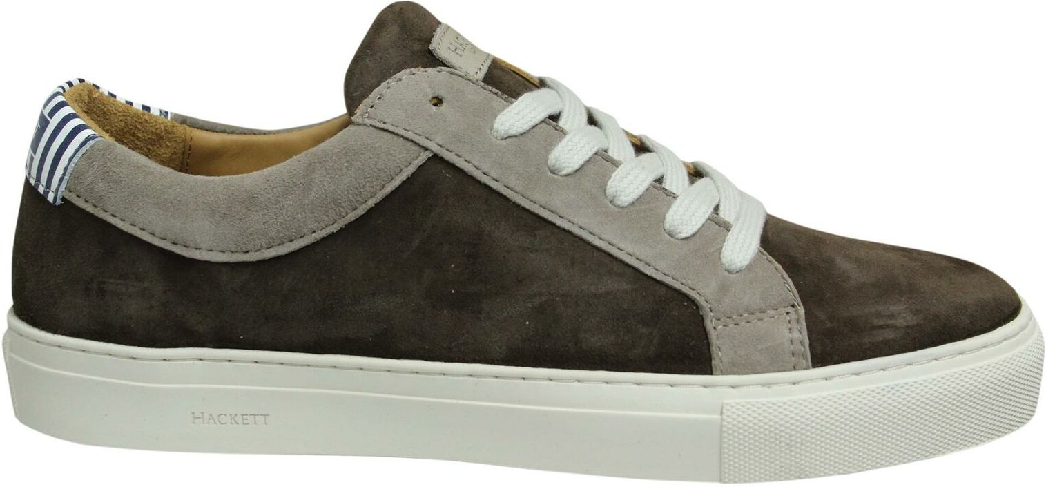 Hackett London Hunt Mens Brown Trainer