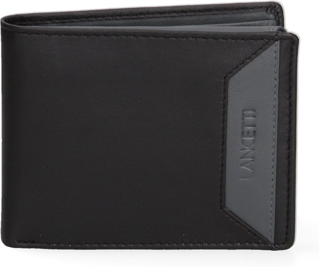 Lancetti Geldbörse Männer BLACK