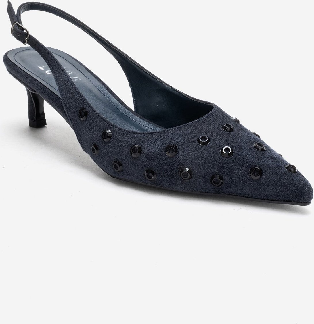 Lorex Verzierter Stiletto Slingback-Pumps