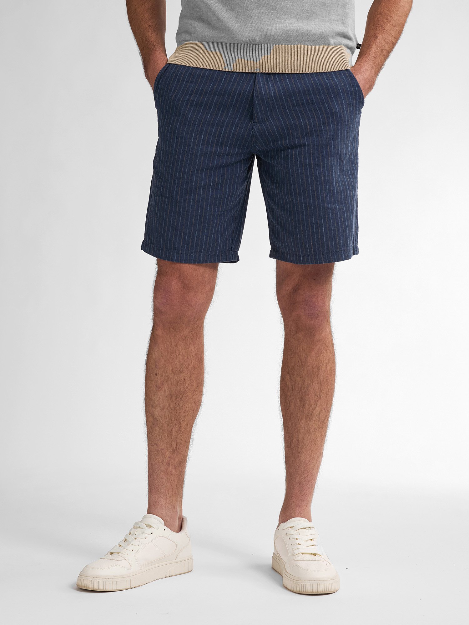 Petrol Industries - Chino-Shorts Islandview Herren - Blau