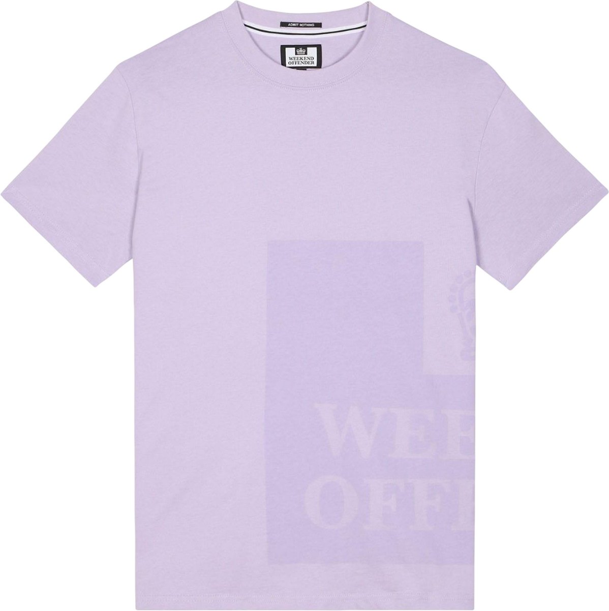 Weekend Offender - "Ryan Large Prison" T-Shirt für Herren (Violett)