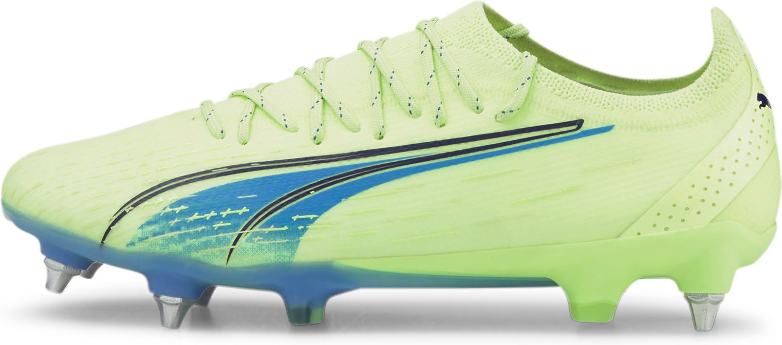 Puma Ultra Ultimate MXSG Mens Green Football Stiefel