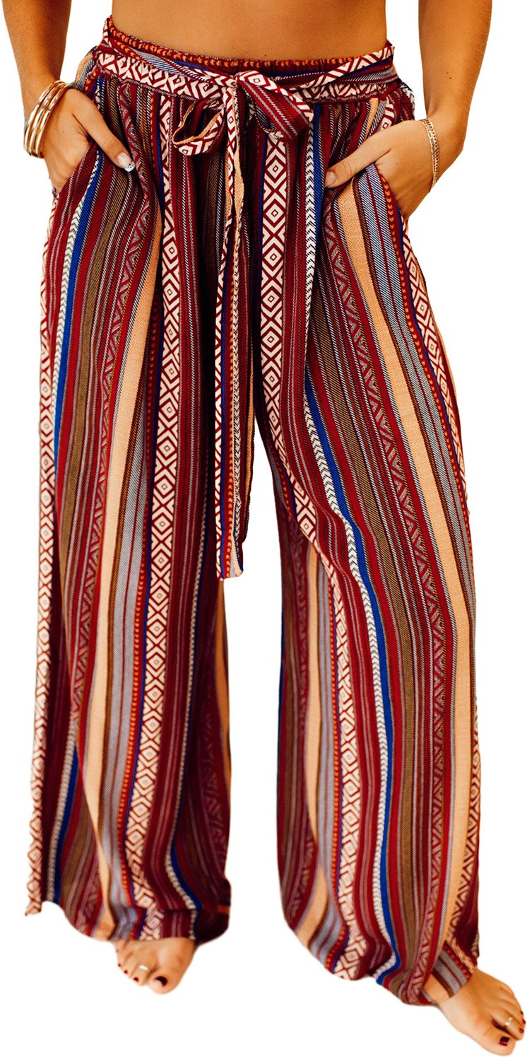 Gedruckte weite Hosen