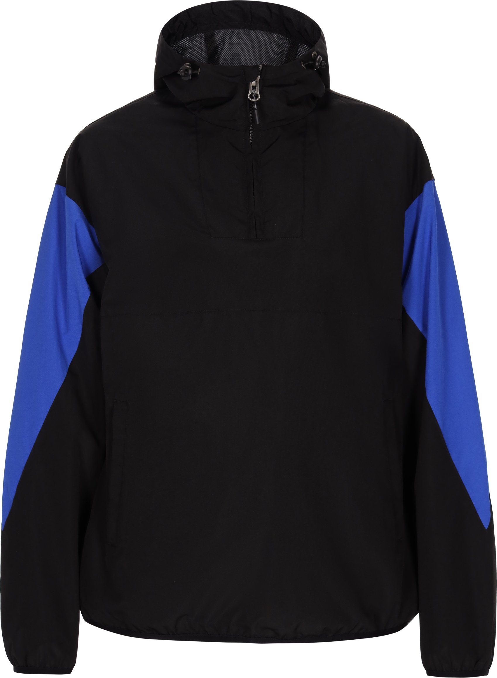 Dreimaster Jacke Männer Schwarz Königsblau Colorblock