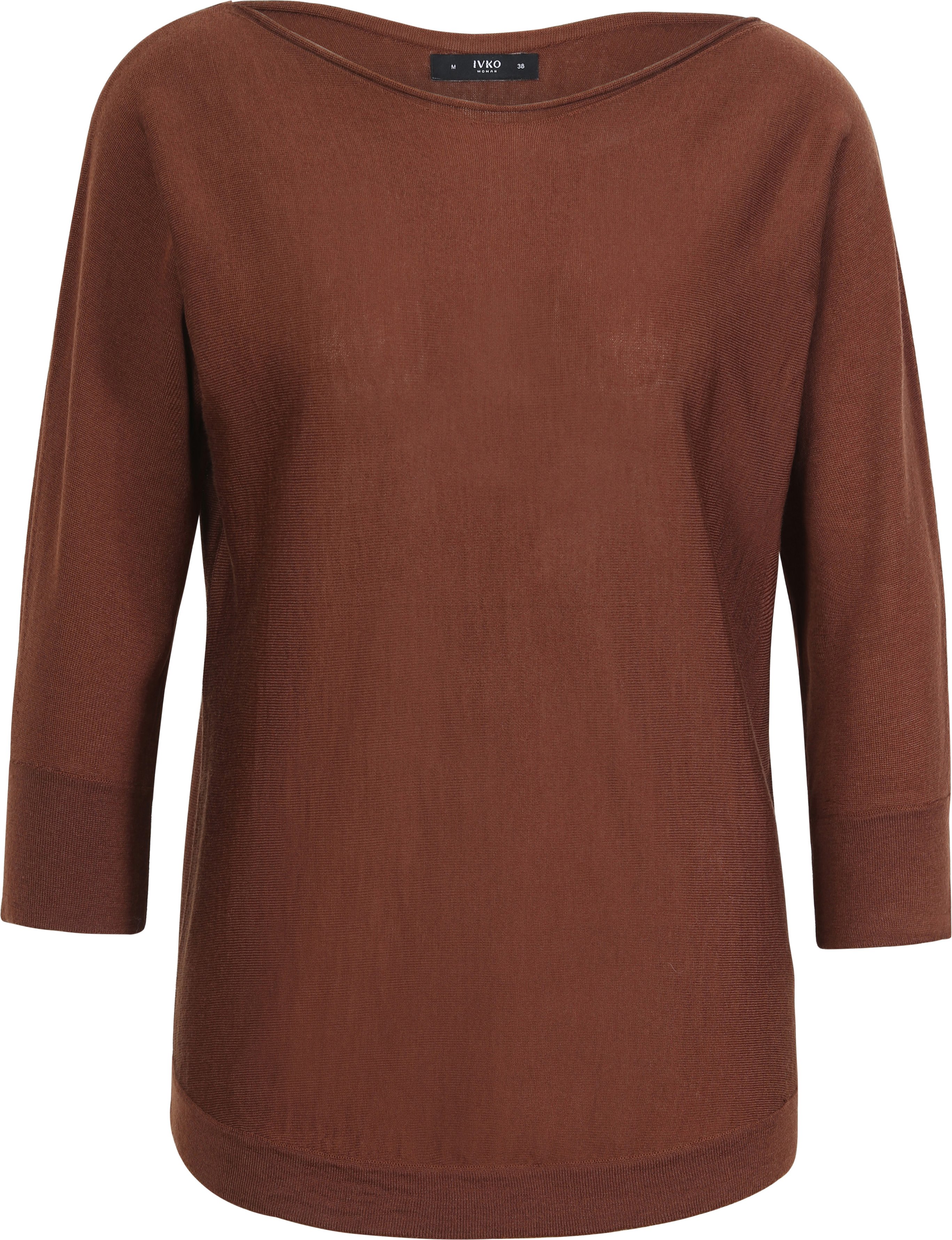 Solider Pullover, Boote-Ausschnitt